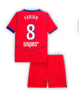 Billige Fotballdrakt Paris Saint-Germain Fabian Ruiz #8 Replika Tredjedraktsett Barn 2025-26 Kortermet (med bukser)
